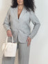 Tailleur gessato lurex Two Way